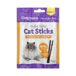 Dogman Kattsticks - Kyckling Lever