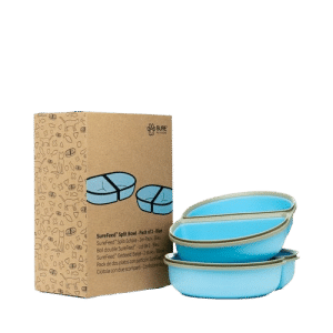 Extra Matskål - Blå / Delad 2-pack - Katt - Matplats & Vattenfontäner för katt - Matskålar & Vattenskålar för katt - SureFeed - ZOO.se