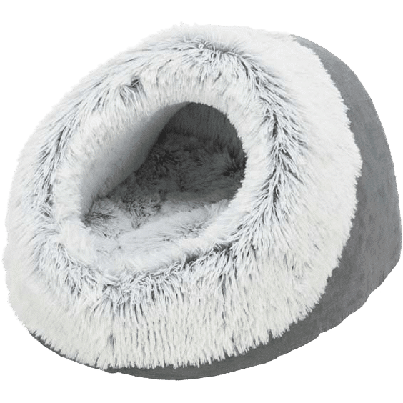 Harvey Cave Grey/White/Black 35×26×41cm - Katt - Sovplatser till katt - Katthus - Trixie - ZOO.se