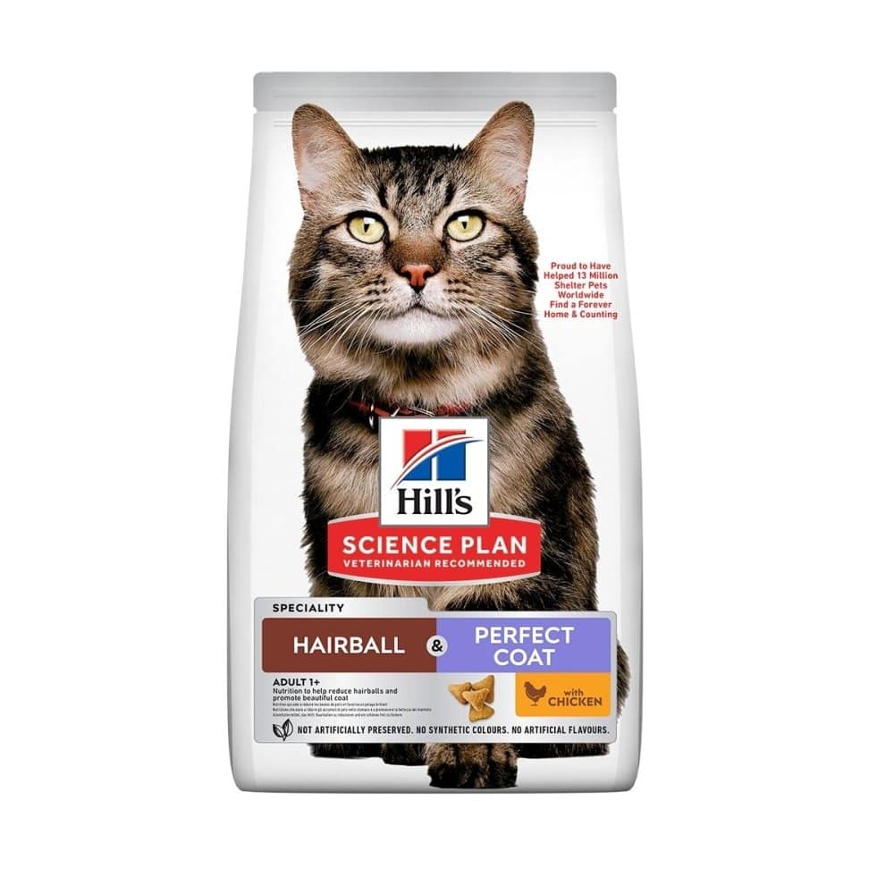 Hill's Science Plan Feline Adult Hairball & Perfect Coat Chicken (7 kg)
