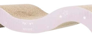 Junior wawe, klösbräda papp, 38 × 7 × 18 cm, ljuslila/mint - Katt - Klösträd & klösmöbler för katt - Klöspelare till katt - Trixie - ZOO.se