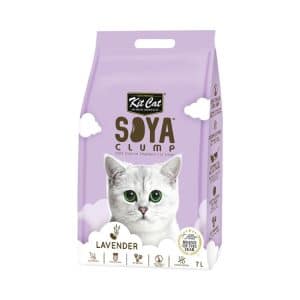 Kit Cat Soyaclump Kattsand Lavendel 7L - Dammfri & Miljövänlig