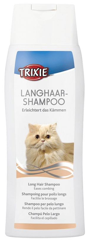Långhårschampo till katt, 250 ml - Katt - Pälsvård för katt - Kattschampo - Trixie - ZOO.se