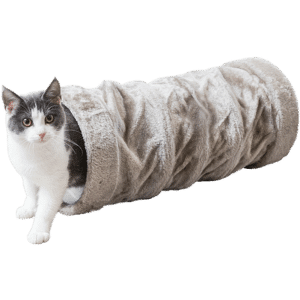 Playing tunnel plush Gray 60 cm - Katt - Kattleksaker - Kattunnel & Lektunnel för katt - Trixie - ZOO.se