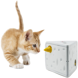 Portable Cheese Automatic Cat Teaser 1 st - Katt - Kattleksaker - Aktiveringsleksaker för katt - FroliCat - ZOO.se
