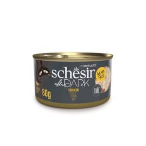 Schesir Cat Adult After Dark Paté Kyckling 80 g