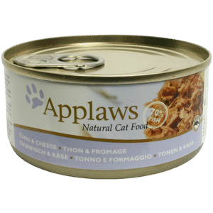 Tuna Fillet & Cheese Can 156 g x 24 - Katt - Kattfoder & kattmat - Blötmat & våtfoder till katt - Applaws - ZOO.se