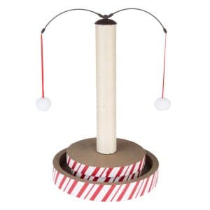 20 % rabatt! TIAKI 4-i-1 multitoy klösbräda för katter - L 40 x B 40 x H 62 cm