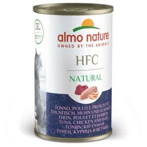 Almo Nature HFC 6 x 140 g - Tonfisk, kyckling & skinka