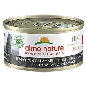 Almo Nature HFC Natural 6 x 70 g - HFC Natural Tonfisk med bläckfisk i gelé