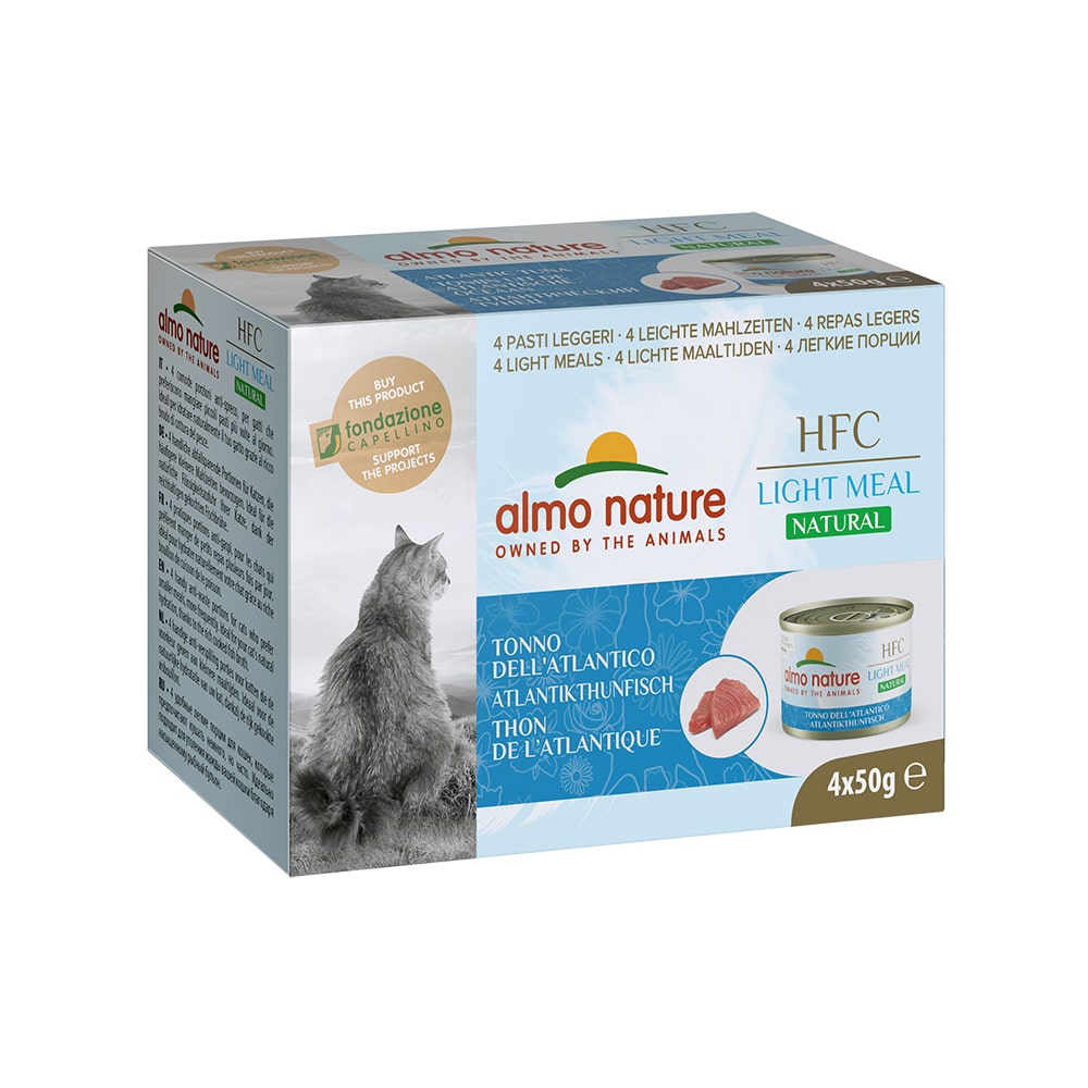 Almo Nature HFC Natural Light 4 x 50 g - Tonfisk från Atlanten