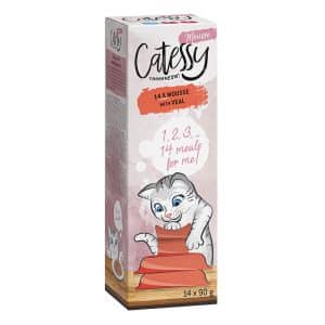Catessy Mousse portionsformar 14 x 90 g - Med kalv