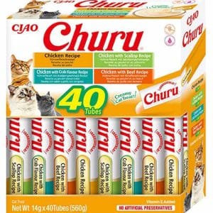 Churu Kattgodis 40-pack Chicken
