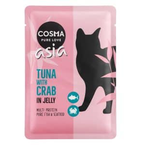 Cosma Asia portionspåsar 6 x 100 g Tonfisk & krabbkött
