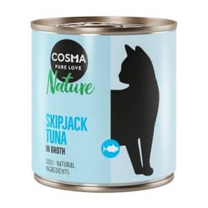 Cosma Nature 6 x 280 g - Skipjack tonfisk