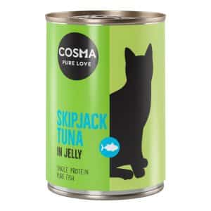 Cosma Original i gelé 6 x 400 g Skipjack tonfisk