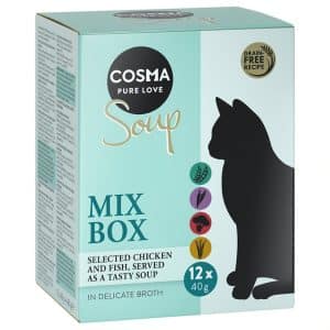 Cosma Soup 12 x 40 g - Mix II (4 sorter)