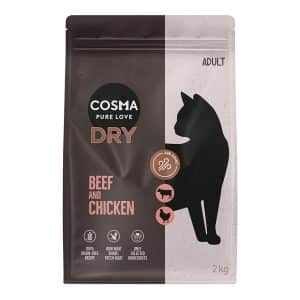 Cosma torrfoder nötkött & kyckling - 2 kg