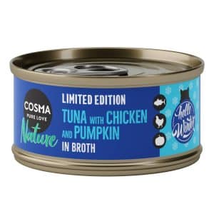 Cosma Winter Edition produkter till sparpris! - Nature: tonfisk & kyckling med pumpa (6 x 70 g)