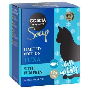 Cosma Winter Edition produkter till sparpris! - Soup: tonfisk med pumpa (12 x 40 g)