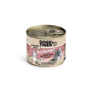 Dogs'n Tiger gourmetmeny 6 x 200 g - Nötkött med lever