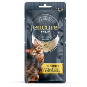 Encore Cat Treat kycklingfilé med rosmarin - 30 g
