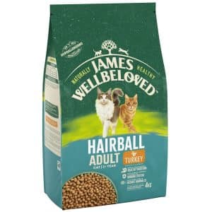 James Wellbeloved Adult Hairball Turkey & Rice - 4 kg