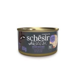 Schesir Cat Adult After Dark Paté Kyckling & Anka 80 g