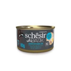Schesir Cat Adult After Dark Paté Kyckling & Ägg 80 g