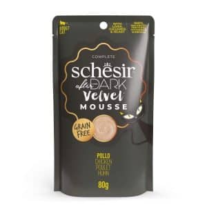 Schesir Cat Adult After Dark Velvet Mousse Kyckling 80 g