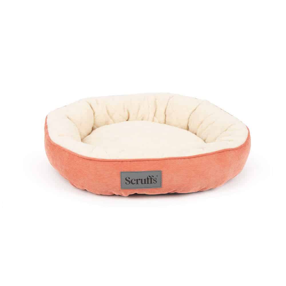 Scruffs Thermal Rund Kattbädd Terracotta 50 cm