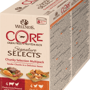 Signature Selects Chunky Selection Multipack 8x79g - Katt - Kattfoder & kattmat - Blötmat & våtfoder till katt - CORE Petfood - ZOO.se