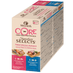 Signature Selects Flaked Selection Multipack 8 x 79 g - Katt - Kattfoder & kattmat - Blötmat & våtfoder till katt - CORE Petfood - ZOO.se