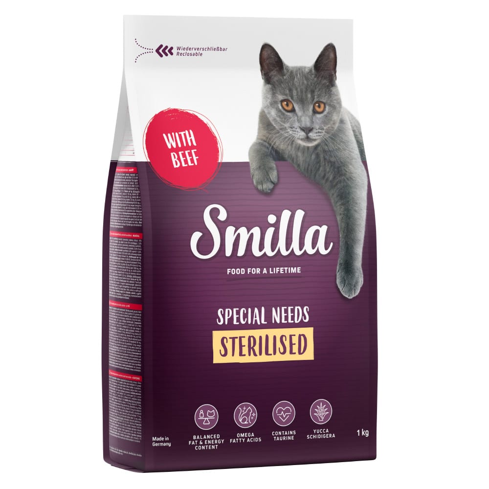 Smilla Adult Sterilised Nötkött - 1 kg