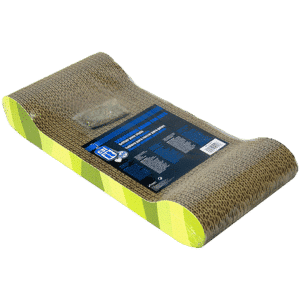 Style Scratcher with Catnip - Jungle-Stripe Lounge Brown 50 cm - Katt - Klösträd & klösmöbler för katt - Klöspelare till katt - Catit - ZOO.se