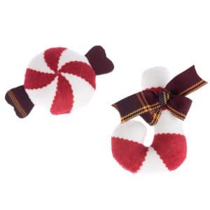 TIAKI Christmas Candy med kattmynta kattleksak - 2 pack
