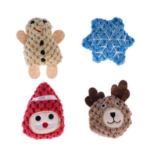 TIAKI Xmas set med kattleksaker - Set med fyra stycken