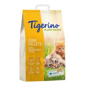 Tigerino Plant-Based Majs Sensitive kattströ - utan parfym - 7 l