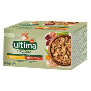 Ultima Nature Paté Cat 40 x 85 g - Kyckling + Nötkött