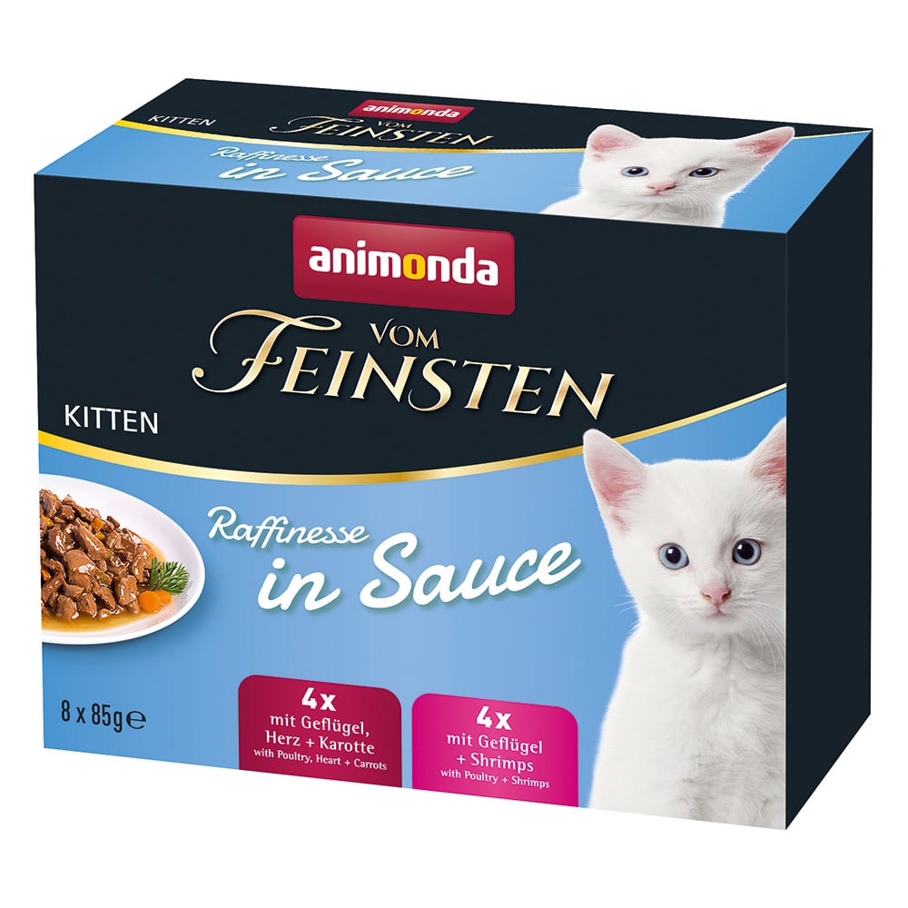 animonda vom Feinsten Kitten Raffinesse i sås - 8 x 85 g