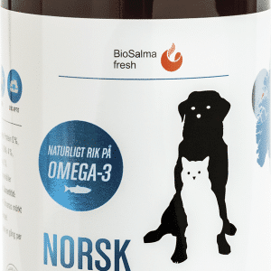 Biosalma Norsk Laxolja för hund och katt 1000 ml