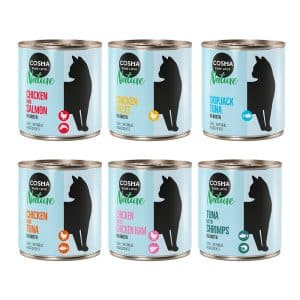 Blandat provpack: Cosma Nature - 6 x 280 g Blandpack: 6 sorter