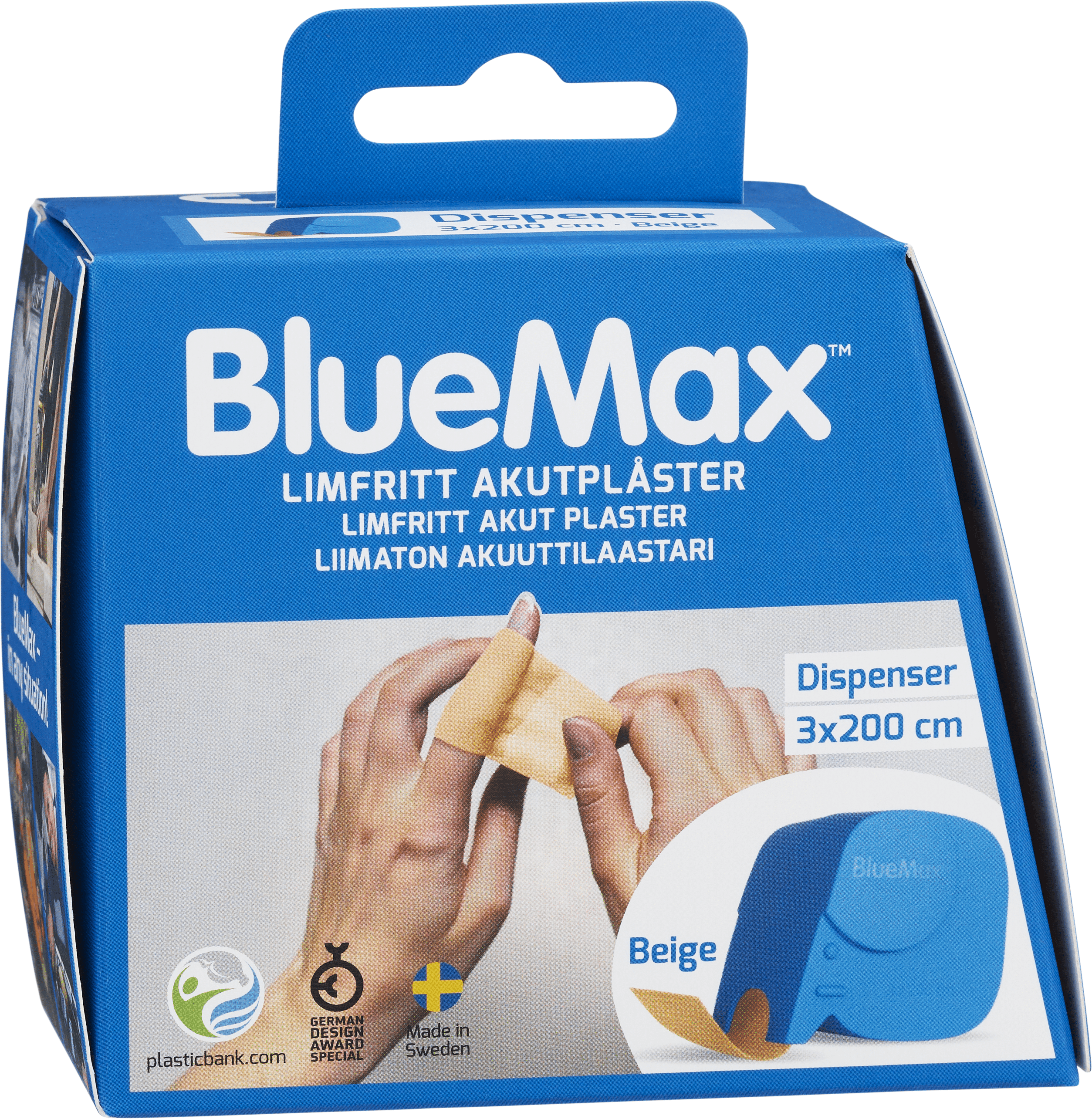 Bluemax-II Dispenser 3 cm x200 cm 1 st