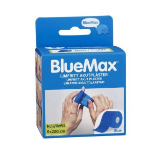 BlueMax Limfritt Plåster Refill Blå 5x200 cm