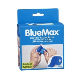 BlueMax Limfritt Plåster Refill Blå 6x500 cm