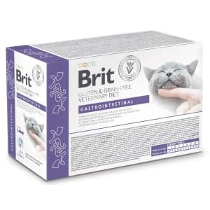 Brit Veterinary Diet Cat Gastrointestinal Grain Free Pouch 12 x 85 g