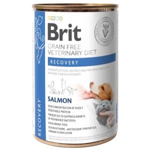 Brit Veterinary Diet Dog + Cat Recovery Grain Free Can 400 g