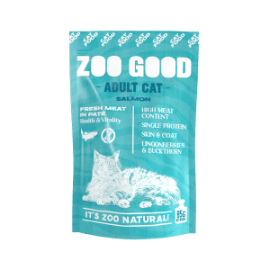 Cat Adult Salmon 85g Pouch - Katt - Kattfoder & kattmat - Blötmat & våtfoder till katt - ZOO GOOD - ZOO.se