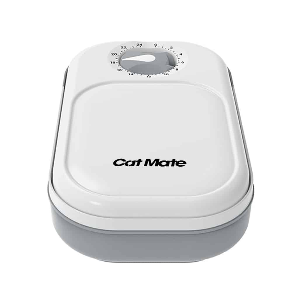Cat Mate C100 foderautomat - Upp till 400 g torr- eller våtfoder