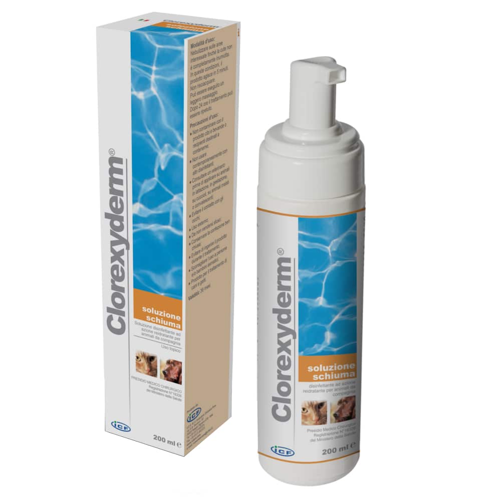 Clorexyderm® Foam - Liquid Solution päls-/hudvård - 200 ml